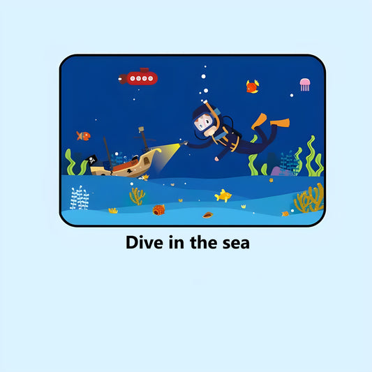 PrivateCurtain™ Child ~ Dive in the Sea